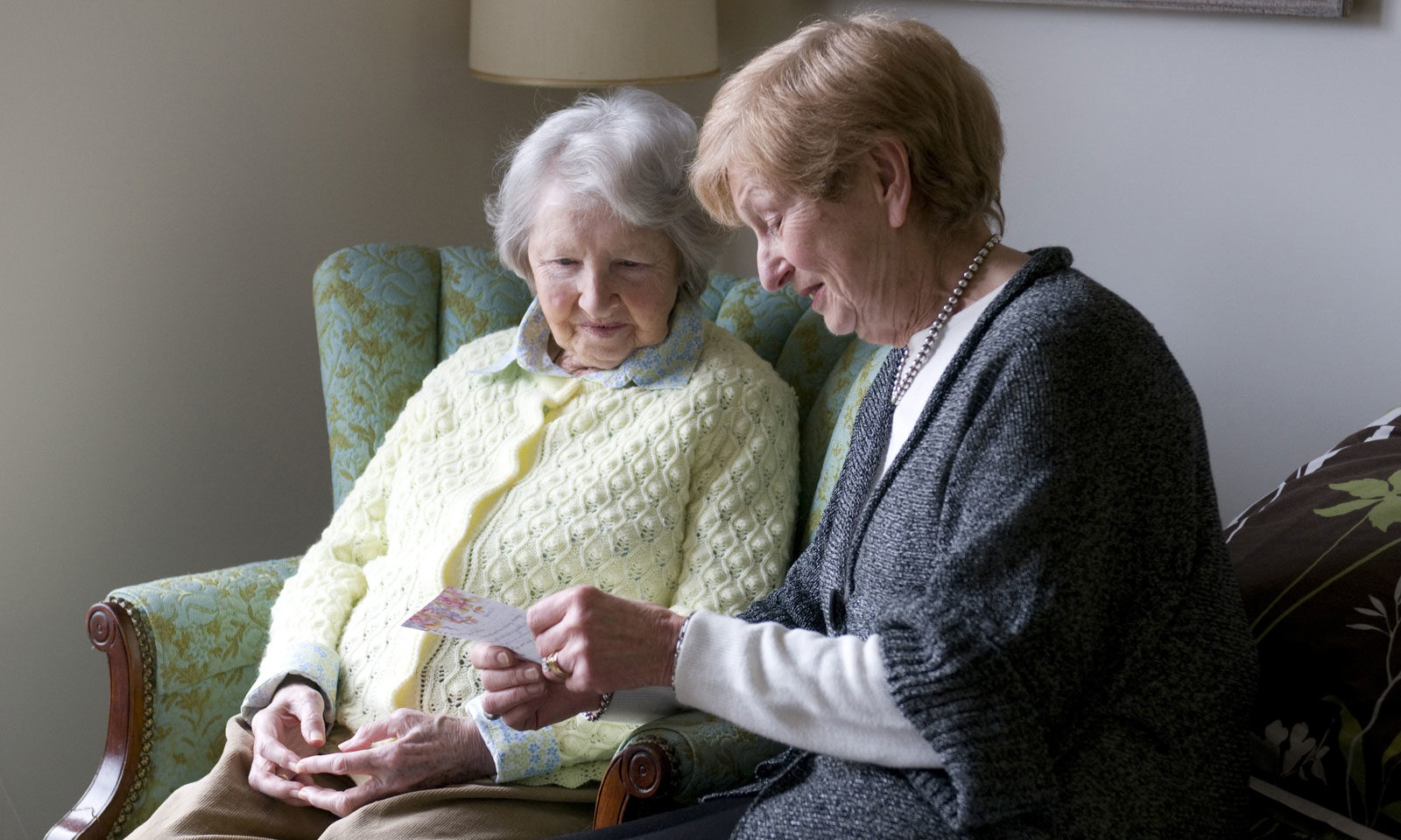 friend reading a letter